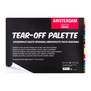 Amsterdam Tear-off Palette 35x50cm 85g/m²