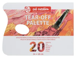 Talens Art Creation Painting Accessories Tear-Off Palette 18 x 24 cm