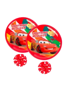 Joerex Cars Kids Beach Set Of Racket And Ball Red