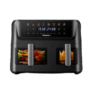 Hisense Air Fryer 2700w Dual Zone 6.5L + 4.5L