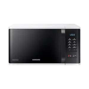 Samsung Microwave 23L 1150W White Ceramic (MS-23K3614AW/BW)