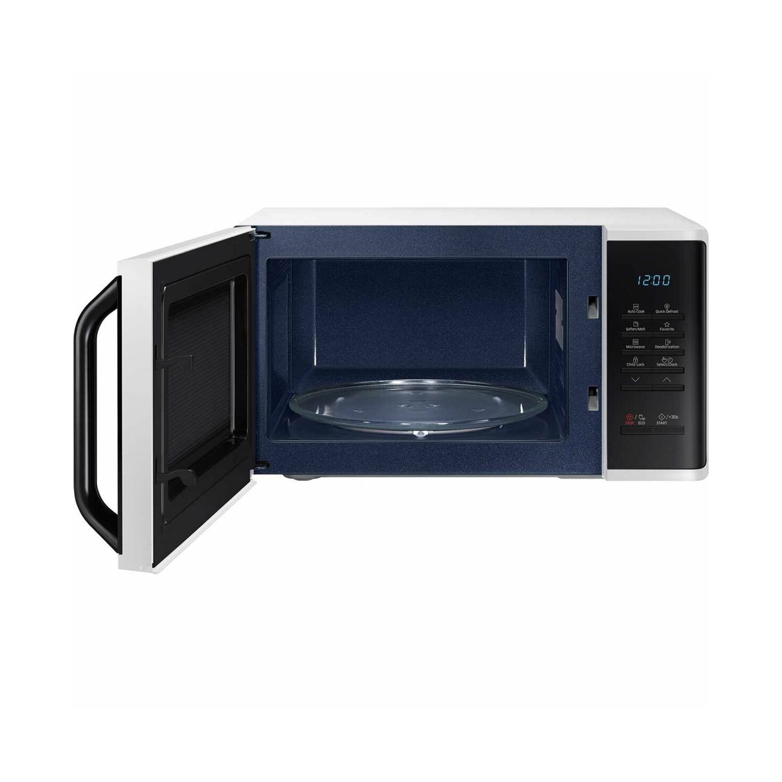 Samsung Microwave 23L 1150W White Ceramic (MS-23K3614AW/BW)