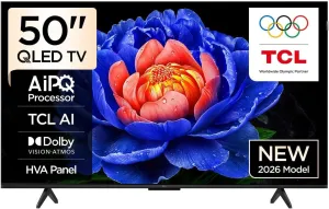 TCL Premium QLED 50" UHD 60Hz SMART GOOGLE TV