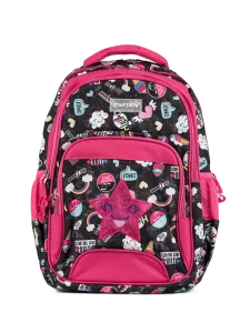Topten Accessories Ultimate Sky & Stars School Backpack Unisex Black