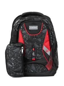 Topten Accessories Ultimate School Backpack Unisex  Black/Lime