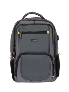 Topten Accessories Ultimate School Backpack Unisex Gray/Yellow