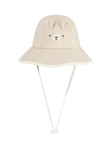 Oil And Gaz Stylish Kids Beach Bucket Hat Beige