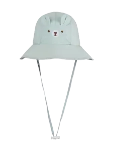 Oil And Gaz Stylish Kids Beach Bucket Hat Blue/Beige