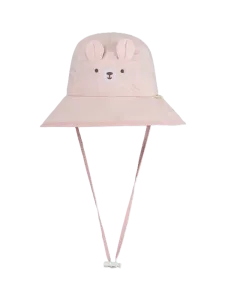 Oil And Gaz Stylish Kids-Girls Beach Bucket Hat Pink