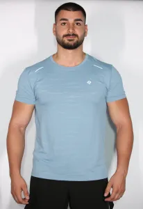 PulsePattern Tee - Misty Blue