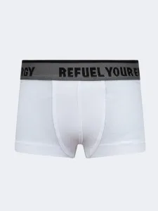 Oil And Gaz Lycra Boys Underwear White