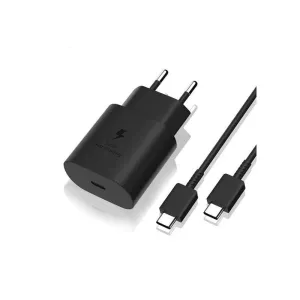 Samsung 45W Super Fast Charging Travel Adapter with USB-C to USB-C cable
