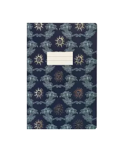 Cornucopia Notebook With Silver Foil