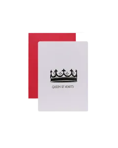 Queen Of Hearts Greeting Card