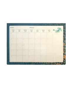 Cornucopia Monthly Perpetual Planner With Blue Foil