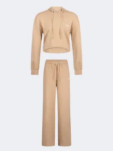 Oil And Gaz Stylish Women Lifestyle Suit Beige