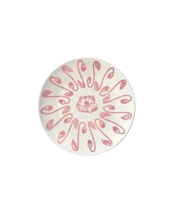 Poppy Pink Small Plate Set Of 4