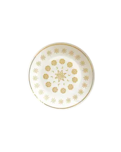 Astres Gold Small Plate Set Of 4