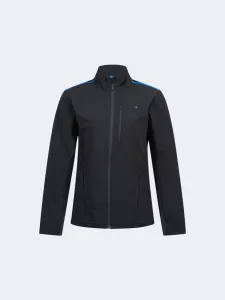 Oil And Gaz Warm Unisex Lifestyle Jacket Black/ R.Blue