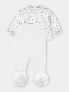 Mac ilusion FUR pompom 2 pcs set- Blanco