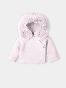 Mac ilusion Fur cross jacket- Pink