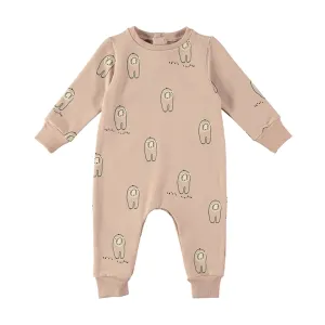 Baby clic arctic onesie- pink
