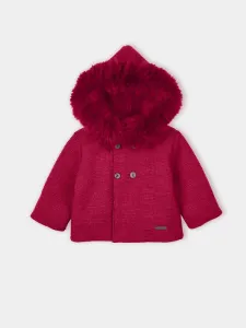Mac ilusion Fur jacket- Red