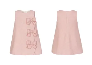 Balloon Chic Bows dress- Pink