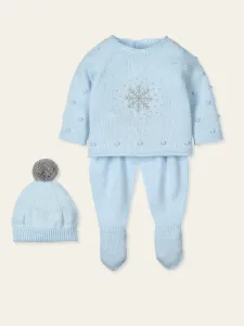 Mac ilusion snowflakes 3 pcs set- Blue