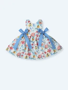 Mac ilusion Roche dress- Blue