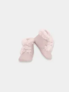 Mac ilusion Fur booties- Pink