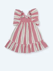 Mac ilusion Stripes dress- Petunia