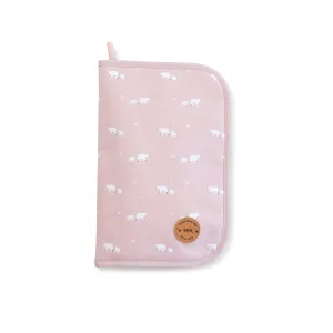 Saro Baby Document Holder- Dusty Pink