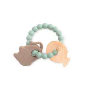 Saro Cat & Fish Water & Silicone Teether-