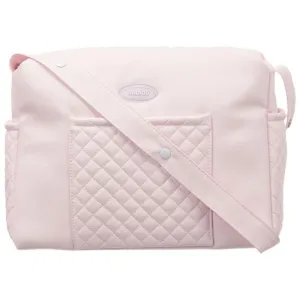 Babidu Leather Maternity Bag- Pink