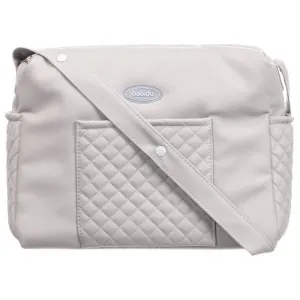 Babidu Leather Maternity Bag- Grey