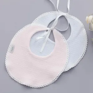 Babidu Quilted Bib- Pink