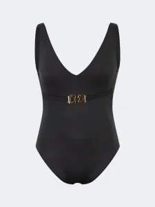 Oil And Gaz Modern Women Beach Monokini Black/Gold