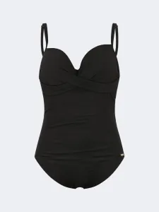 Oil And Gaz Modern Women Beach Over Size Monokini Black