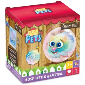 Pitter Patter Pets Busy Little Hamster - Pastel Rainbow Edition Electronic Pet