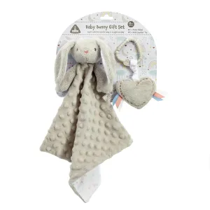 Elc Bunny Gift Set Grey
