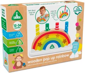 Early Learning Centre Wooden Pop Up Rainbow