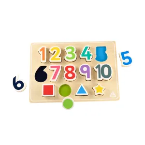Shape & Number Puzzle
