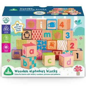 Early Learning Centre Wooden Alphabet Blocks