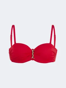 Oil And Gaz Stylish Women Beach Bandeau Bra Red