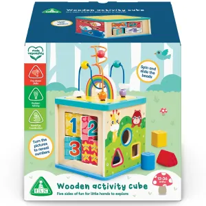 Early Learning Centre Wooden Cube Activity Toy