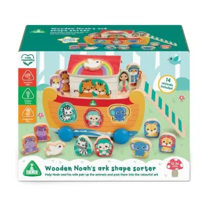 Early Learning Centre Wooden Noah'S Ark Shape Sorter