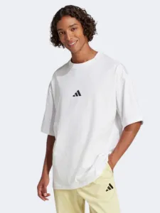 Adidas Future Icons Small Logo Men Sportswear T-Shirt White