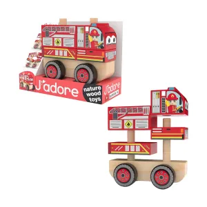J ADORE FIREFIGHTER STACKING TRUCK