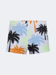 Top Ten Soft Kids-Boys Beach Swim Short White